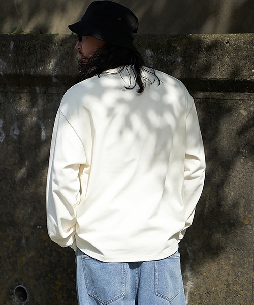 VENCE EXCHANGE tシャツ ヘビーウェイト天竺ロンT メンズ : ZOZOTOWN