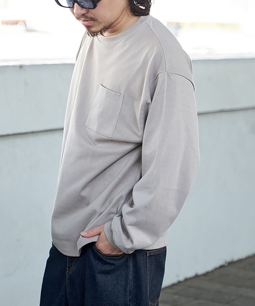 VENCE EXCHANGE tシャツ ヘビーウェイト天竺ロンT メンズ : ZOZOTOWN
