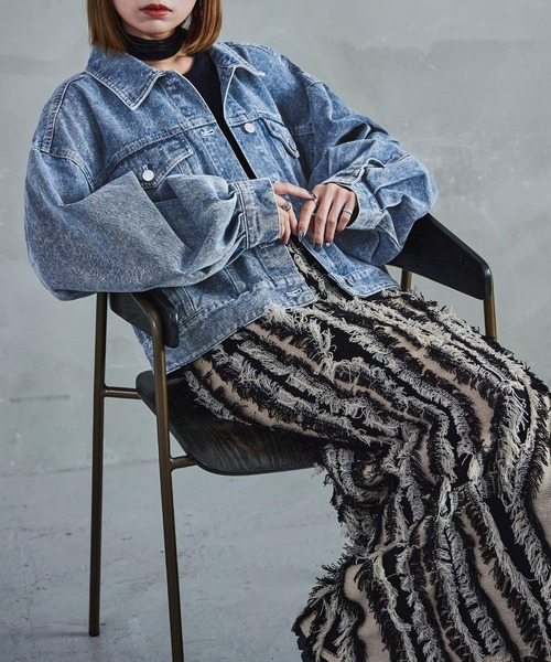Fashion Letter（ファッションレター） デニムジャケット gジャン