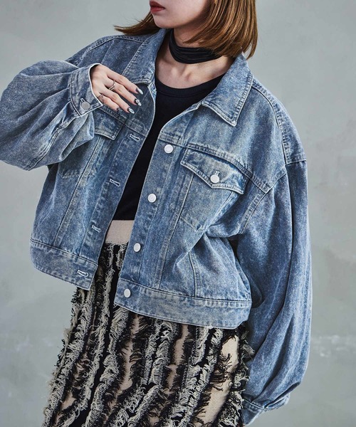 Fashion Letter（ファッションレター） デニムジャケット gジャン