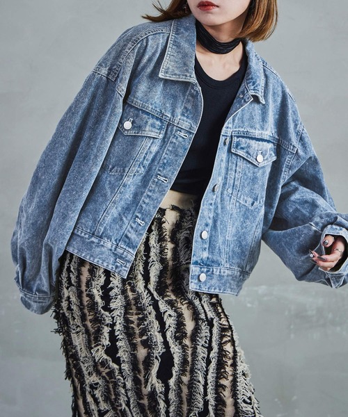 Fashion Letter（ファッションレター） デニムジャケット gジャン