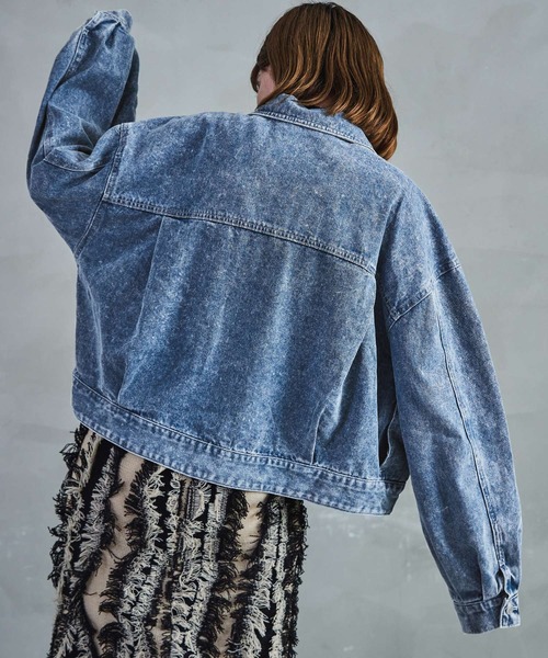 Fashion Letter（ファッションレター） デニムジャケット gジャン