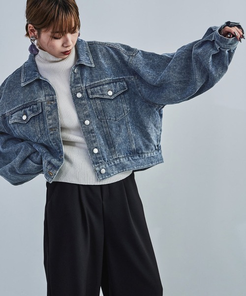 Fashion Letter（ファッションレター） デニムジャケット gジャン