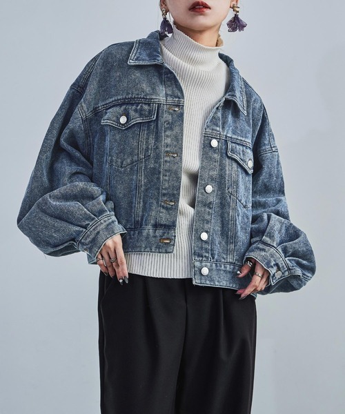 Fashion Letter（ファッションレター） デニムジャケット gジャン