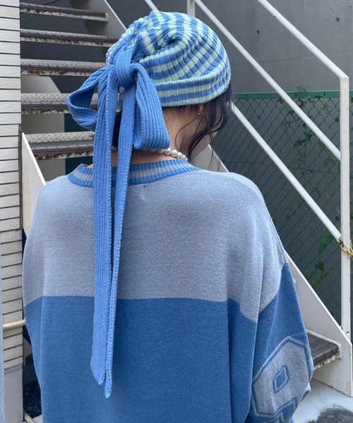 Candy Stripper（キャンディーストリッパー） ニット帽 ニットキャップ