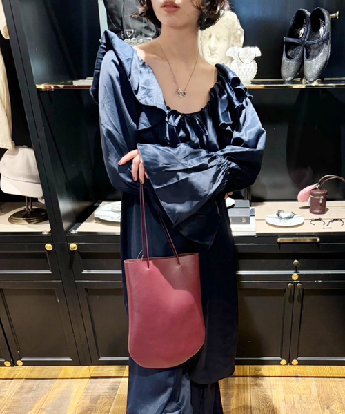 トートバッグ バッグ 「_Fot/フォート」half circle tote レディース