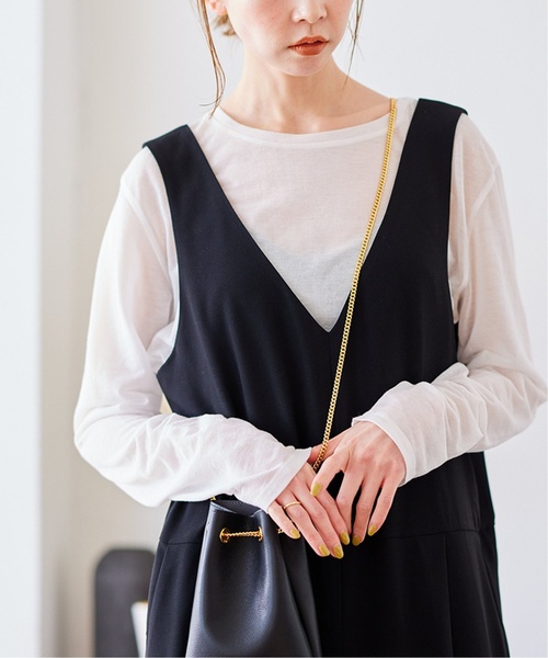 JOURNAL STANDARD tシャツ 「追加3」クルーネックシアーロングT