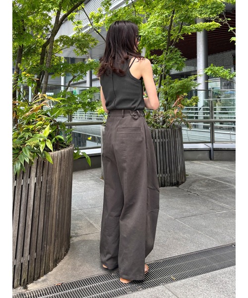 ungrid コクーンチノパンツ　S ホワイト SALE】 Ungrid コクーンチノパンツ 1125107211|apricot online shop