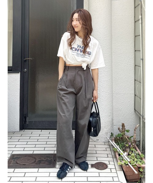 Ungrid チノパン コクーンチノパンツ レディース : ZOZOTOWN