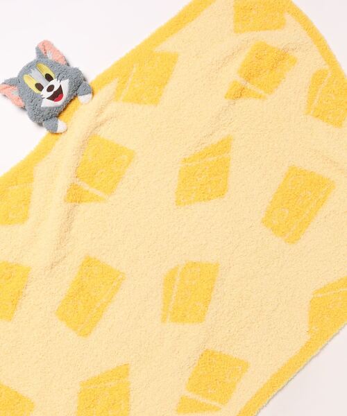 ブランケット 「公式」トムとジェリー マスコット付きブランケット