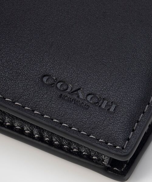 COACH コーチ 財布・コインケース 黒 - 4502725Y0040 COACH 財布 コイン ウォレット メンズ レディース : ZOZOTOWN