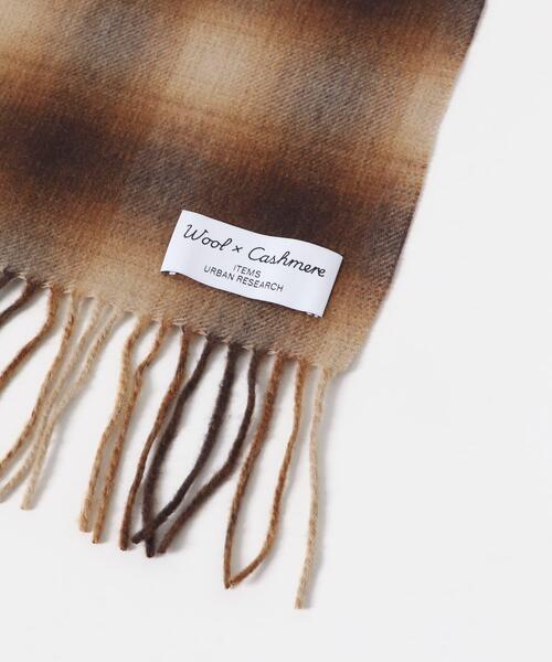 ITEMS URBANRESEARCH（アイテムズ アーバンリサーチ） マフラー ウール