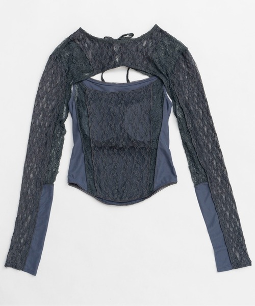 MAISON SPECIAL tシャツ Multiway Lace Bolero Camisole Set