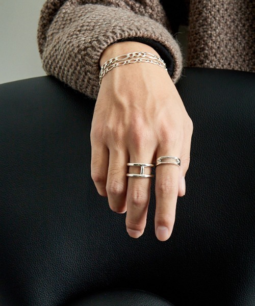XOLO JEWELRY / ショロ ジュエリー H型 指輪 メンズ XOLO 指輪 リング 「XOLO JEWELRY/ショロジュエリー」 Hモチーフ