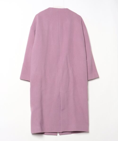 イタリア素材 リバー仕立てロングコート ファッション コート PC5603 爆買