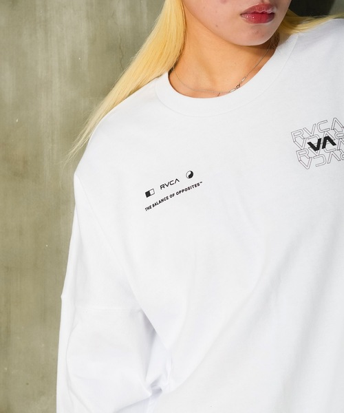 RVCA tシャツ メンズ RADIATE LT ロンT/ルーカワイドシルエット