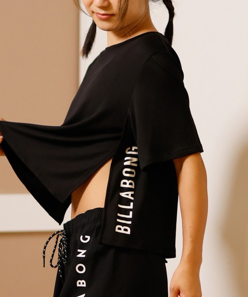 tシャツ BILLABONG/ビラボン Tシャツラッシュガード/水陸両用/UVケア BF013-888 レディース BILLABONG tシャツ BILLABONG/ビラボン Tシャツラッシュガード
