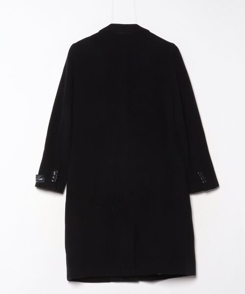 「ABAHOUSE」 チェスターコート 34 ブラック レディース_画像2