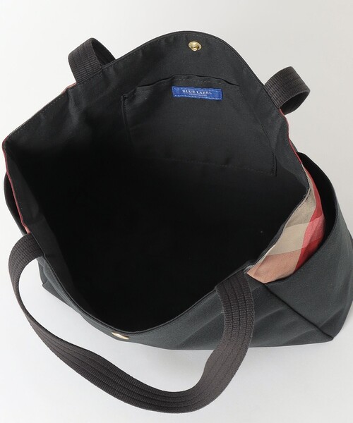 BLUE LABEL CRESTBRIDGE トートバッグ サイドポケットトート
