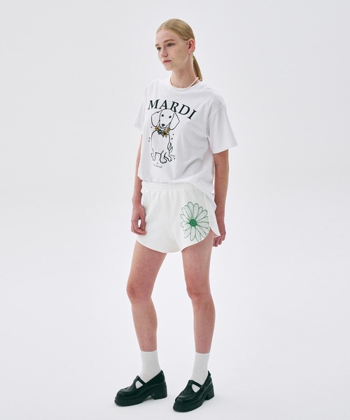 Mardi Mercredi スウェットパンツ ジャージ MINI SWEAT SHORTS
