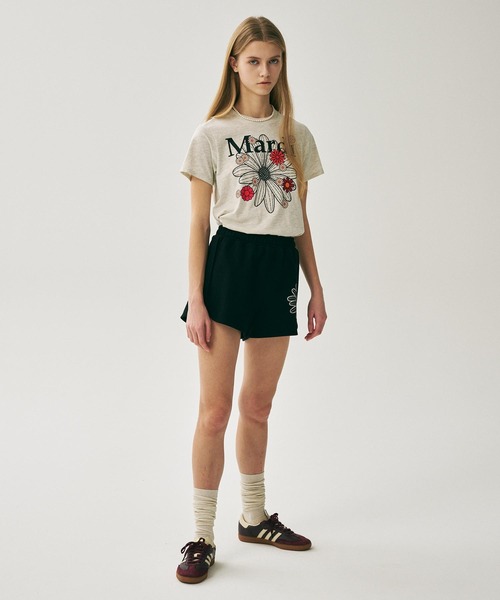 Mardi Mercredi スウェットパンツ ジャージ MINI SWEAT SHORTS