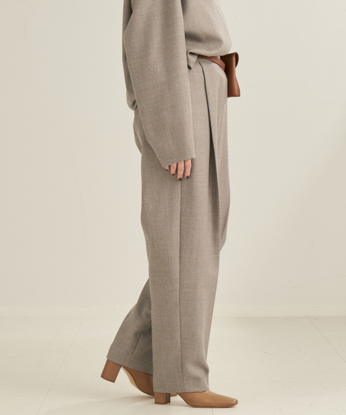 「Plage」 パンツ 36 ベージュ レディース_画像2