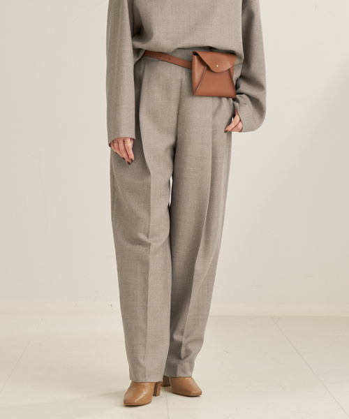 「Plage」 パンツ 36 ベージュ レディース_画像8