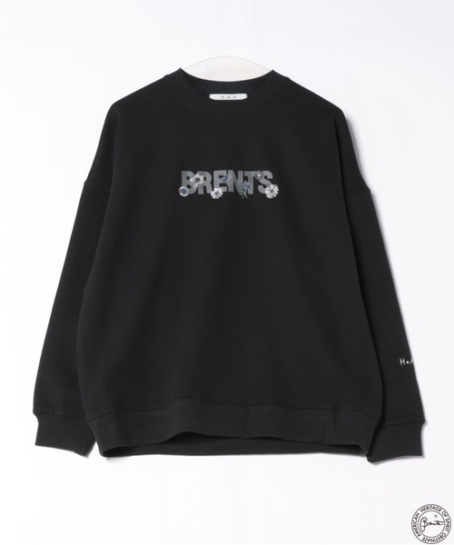 トレーナー スウェット H．A．K×BRENTS　プレミアム裏毛トレーナー レディース