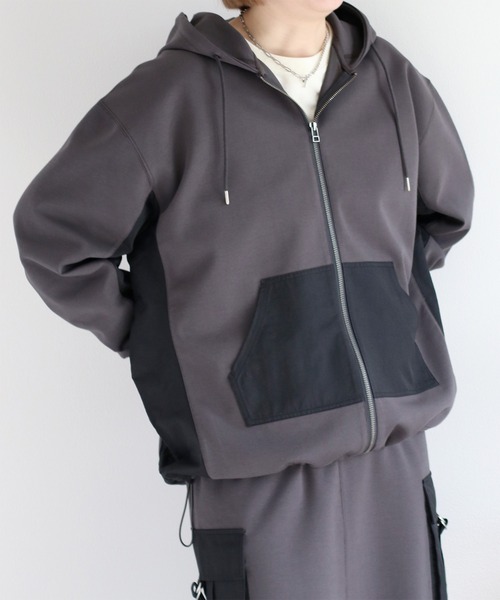 cepo（セポ） パーカー 「セットアップ対応」ミリタリーポンチジップ