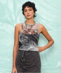 MAISON SPECIAL（メゾンスペシャル） タンクトップ ノースリーブ Tulip