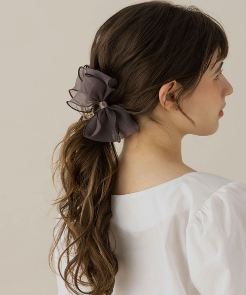 【ANNA SUI】即対応蝶 薔薇モチーフ ヘアクリップ 蝶 薔薇モチーフ ヘアクリップ（バレッタ/ヘアクリップ）｜ANNA