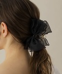 ヘアクリップ 「LA MUE」シフォンリボンバ...の詳細画像2