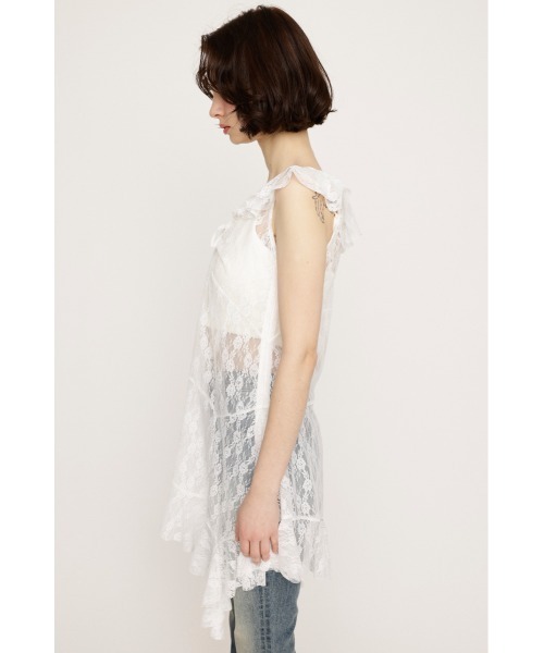 SLY（スライ）の「LIMITED ITEM FRILL LACE L/OP フリルレース