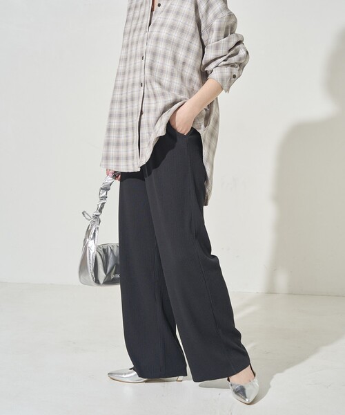 モードなパンツ♡ SLY | 2WAY CUT OUT MANNISH パンツ (パンツ ) |SHEL'TTER WEBSTORE