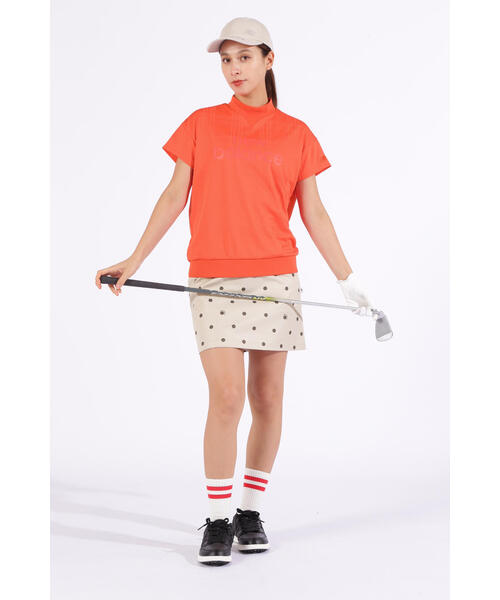 tシャツ 「new balance golf」「直営店舗・公式オンライン限定カラー有り」UVカット 半袖 モックネック プルオーバー (WOMENS) New Balance Golf tシャツ 「new balance golf」「直営店舗