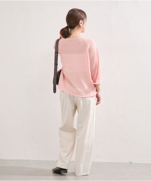 JOURNAL STANDARD ニット セーター ペーパーヤーンサマーニット