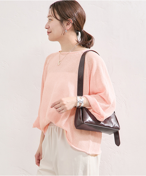 JOURNAL STANDARD ニット セーター ペーパーヤーンサマーニット