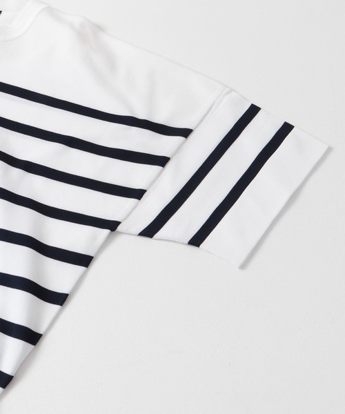 ナバルボーダーショートスリーブニットTシャツ URBAN RESEARCH DOORS｜ナバルボーダーショートスリーブニットT