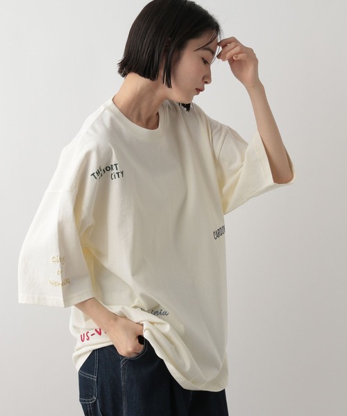 tシャツ ランダムシシュウＴＳＳ　 452346 メンズ レディース | LOWRYS FARM | 24