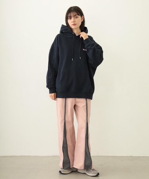 MILKFED.（ミルクフェド） パーカー ICING LOGO WIDE SWEAT HOODIE