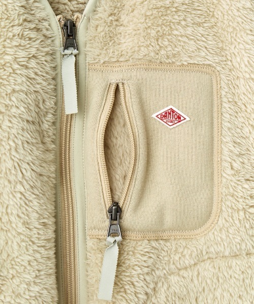 「DANTON」 ブルゾン 40 チャコール レディース_画像7