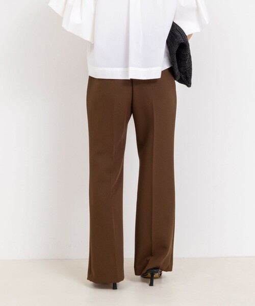 NOLLEY'S（ノーリーズ） パンツ ウォッシャブルハイスペック裾フレア