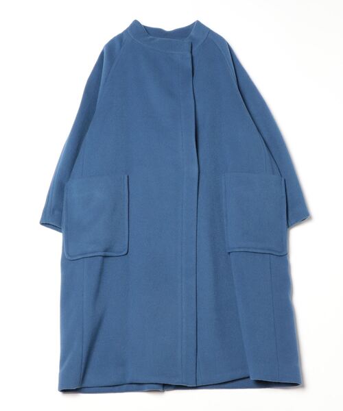 SHIPS any 「SHIPS any」 ノーカラーコート ONE SIZE ブルー