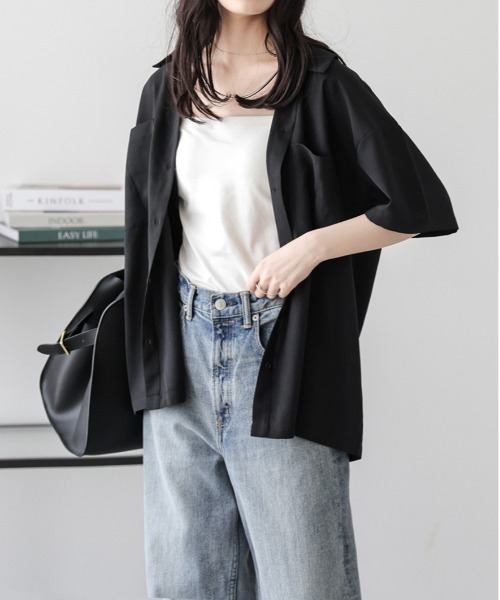 La-gemme セットアップ シャツ＆ワイドパンツセットアップ