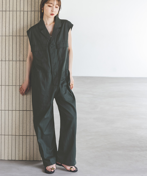 オールインワンパンツ Le Minor（ルミノア） スラックス パンツ 「追加」NOBLE別注