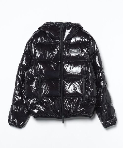 ディースクエアード DSQUARED2 ダウン&シンセティックジャケット 46 DSQUARED2（ディースクエアード） ダウンジャケット 46 ブラック