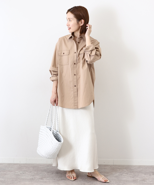 「IENA」 長袖シャツ 36 ホワイト レディース IENA 「IENA」 長袖シャツ 36 ホワイト レディース : ZOZOTOWN