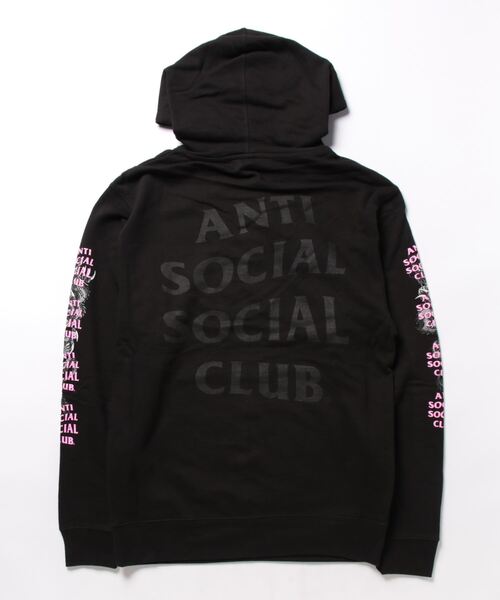 anti social social CLUB パーカー サイズ感のおすすめ人気商品