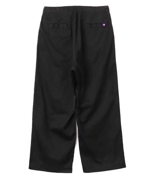 パープルレーベル 人気パンツ ブラック 30インチ ストレッチたツイルワイド ◇[N25SC082]THE NORTH FACE PURPLE LABEL(ザ・ノース・フェイス