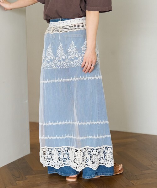 FREAK'S STORE（フリークスストア） スカート ナイロン レース